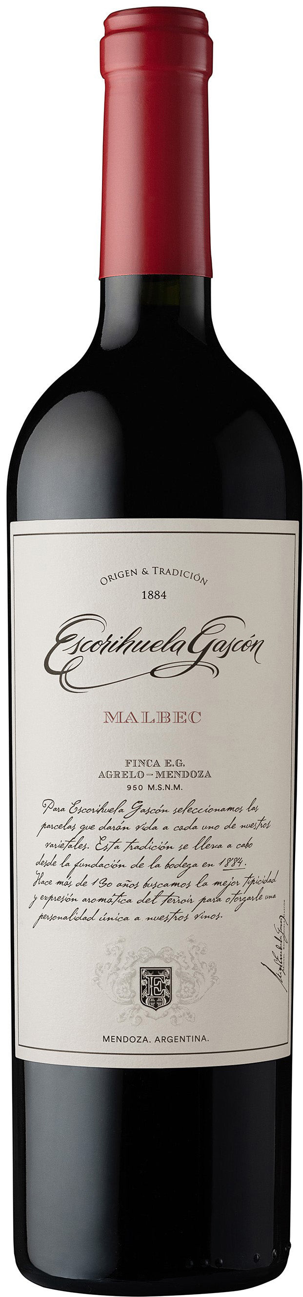 1884 Malbec Mendoza Bodegas Escorihuela Gascón, Belgrano, 2022, MAGNUM, 150cl
