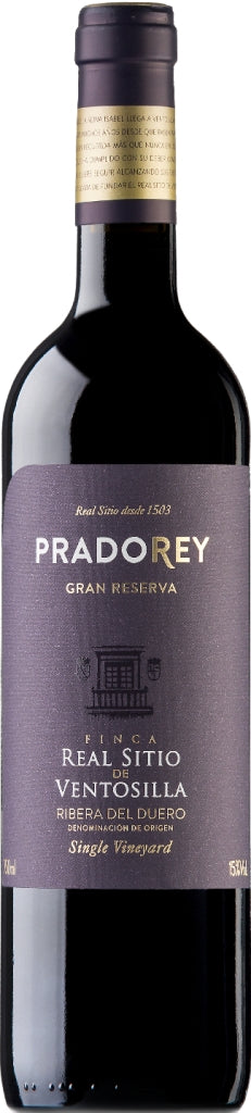 Pradorey Gran Reserva Finca Real Sitio Ribera del Duero DO Pradorey, Burgos, 2017, 3er Holzkiste, 75cl