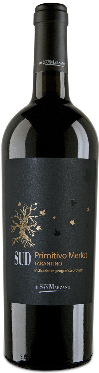 SUD, Primitivo Merlot, Salento IGP, Cantine San Marzano, San Marzano di San Giuseppe, Puglia, 2024